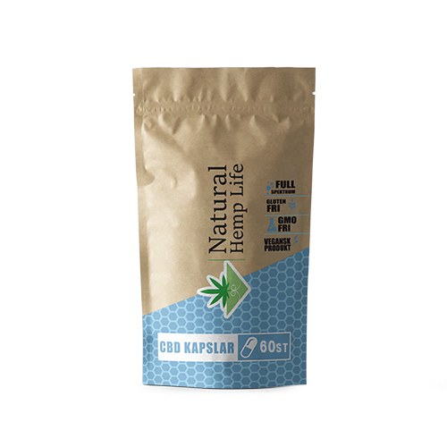 Natural Hemp Life - CBD Kapslar 500mg